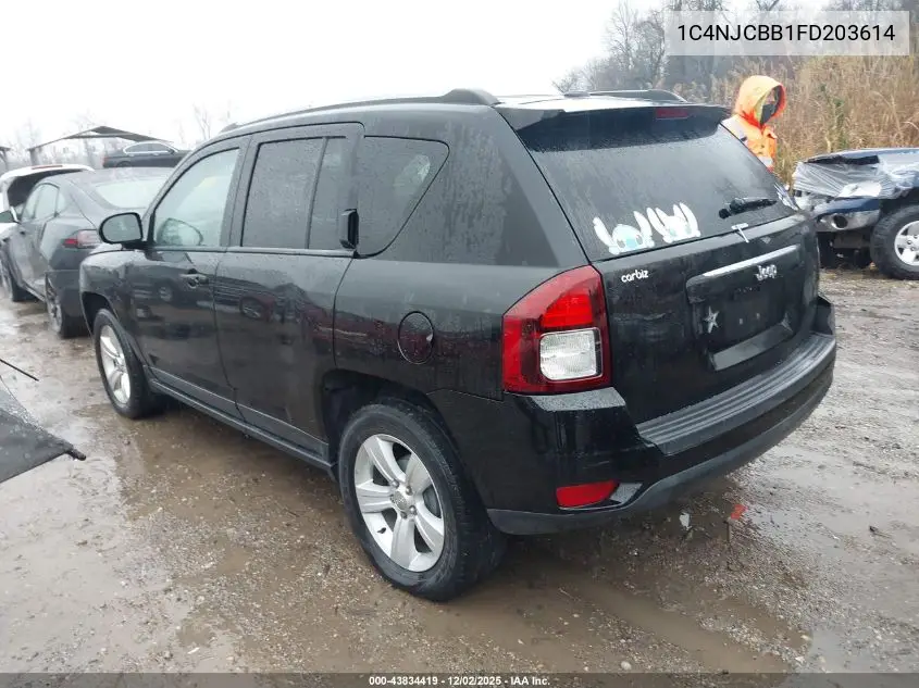 1C4NJCBB1FD203614 2015 Jeep Compass Sport