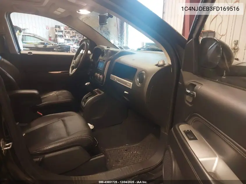 1C4NJDEB3FD169516 2015 Jeep Compass High Altitude Edition