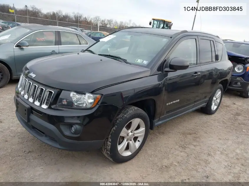 1C4NJDBB8FD303845 2015 Jeep Compass Sport