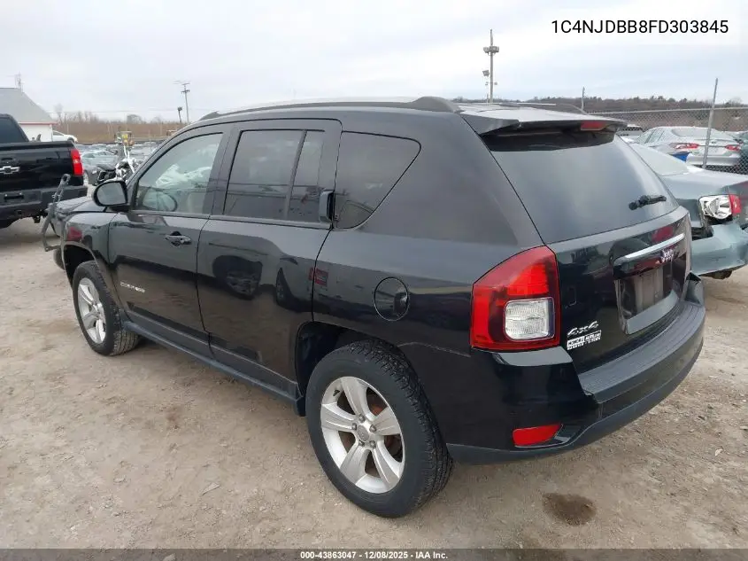 1C4NJDBB8FD303845 2015 Jeep Compass Sport