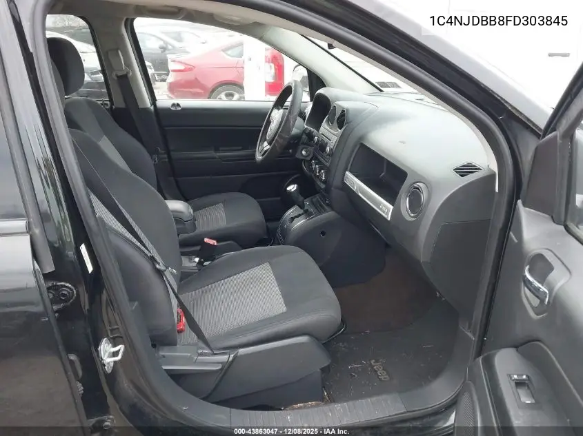 1C4NJDBB8FD303845 2015 Jeep Compass Sport