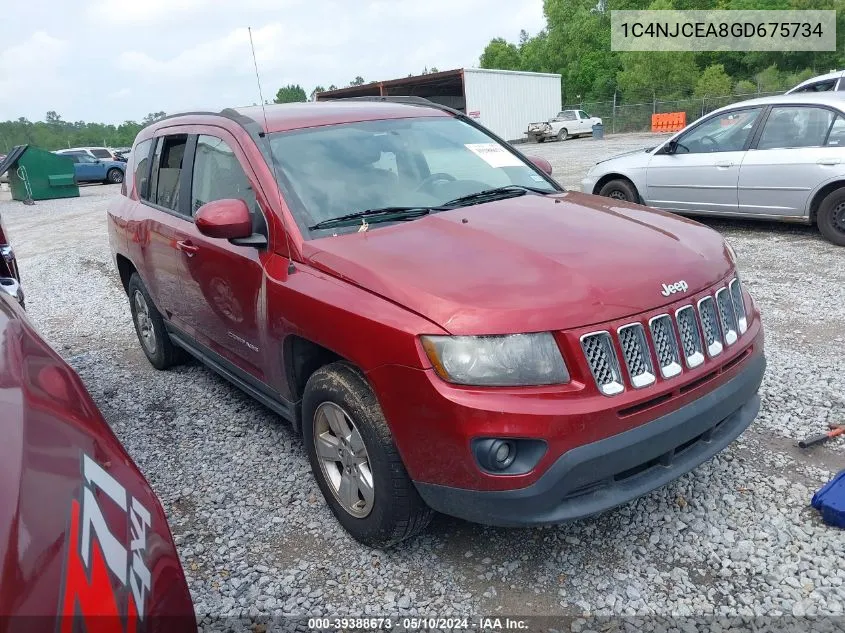 1C4NJCEA8GD675734 2016 Jeep Compass Latitude