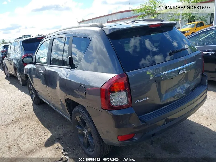 1C4NJDBB9GD631597 2016 Jeep Compass Sport