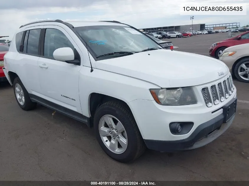 1C4NJCEA8GD655435 2016 Jeep Compass Latitude