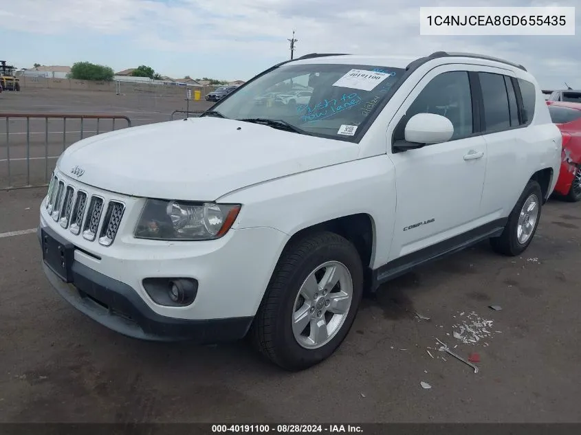 1C4NJCEA8GD655435 2016 Jeep Compass Latitude