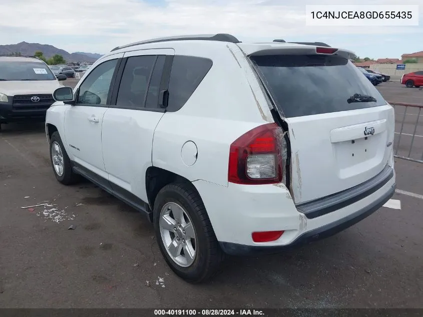 1C4NJCEA8GD655435 2016 Jeep Compass Latitude