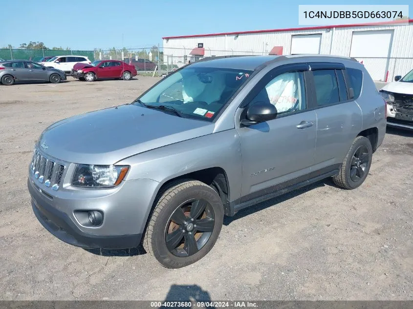 1C4NJDBB5GD663074 2016 Jeep Compass Sport