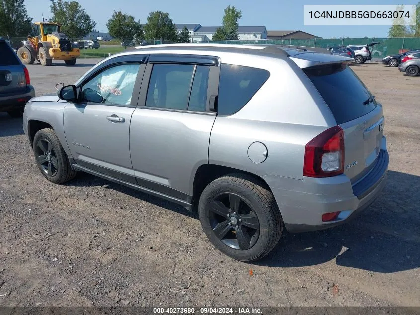 1C4NJDBB5GD663074 2016 Jeep Compass Sport