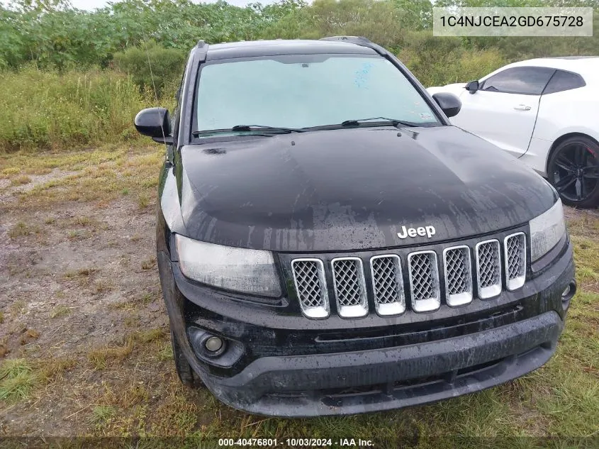 1C4NJCEA2GD675728 2016 Jeep Compass Latitude