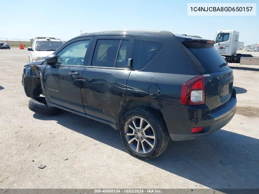 1C4NJCBA8GD650157 2016 Jeep Compass Sport Se