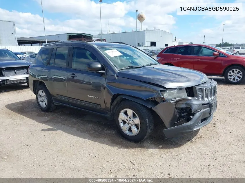 1C4NJCBA8GD590025 2016 Jeep Compass Sport