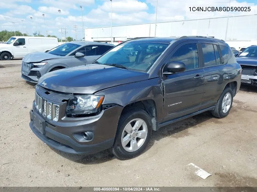 1C4NJCBA8GD590025 2016 Jeep Compass Sport