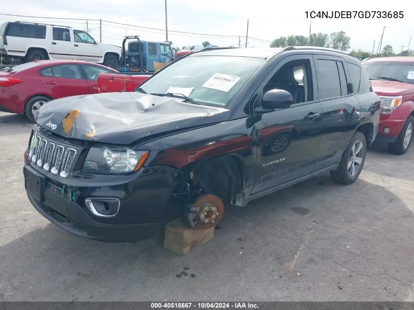 1C4NJDEB7GD733685 2016 Jeep Compass High Altitude Edition