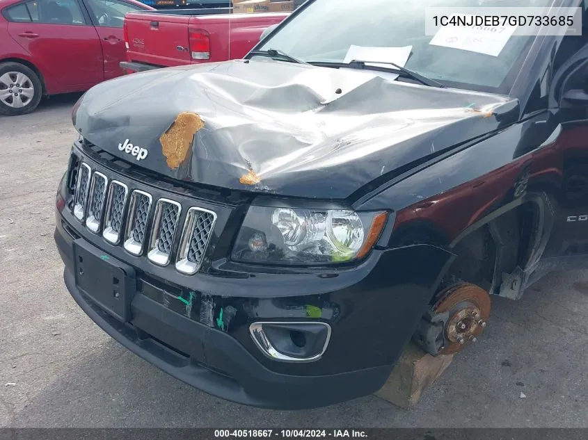 1C4NJDEB7GD733685 2016 Jeep Compass High Altitude Edition