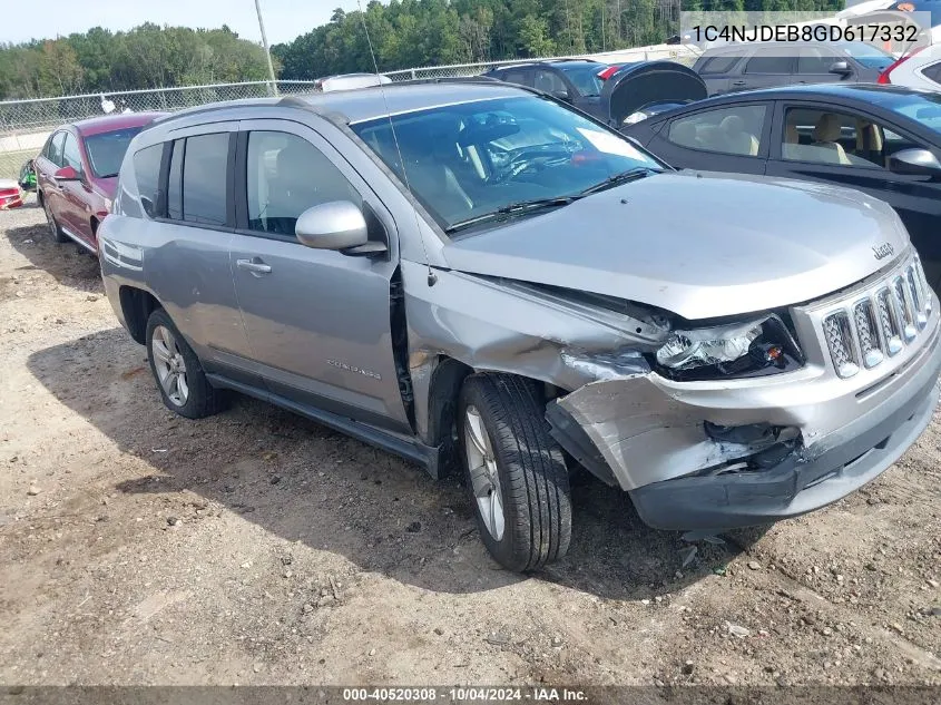 1C4NJDEB8GD617332 2016 Jeep Compass Latitude