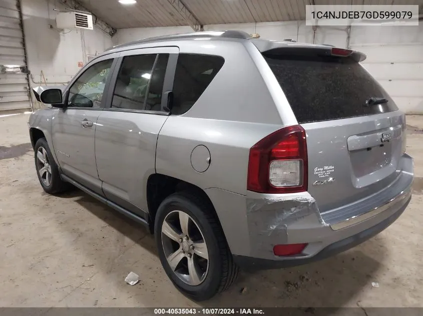 1C4NJDEB7GD599079 2016 Jeep Compass High Altitude Edition