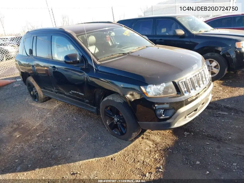 1C4NJDEB2GD724750 2016 Jeep Compass Latitude