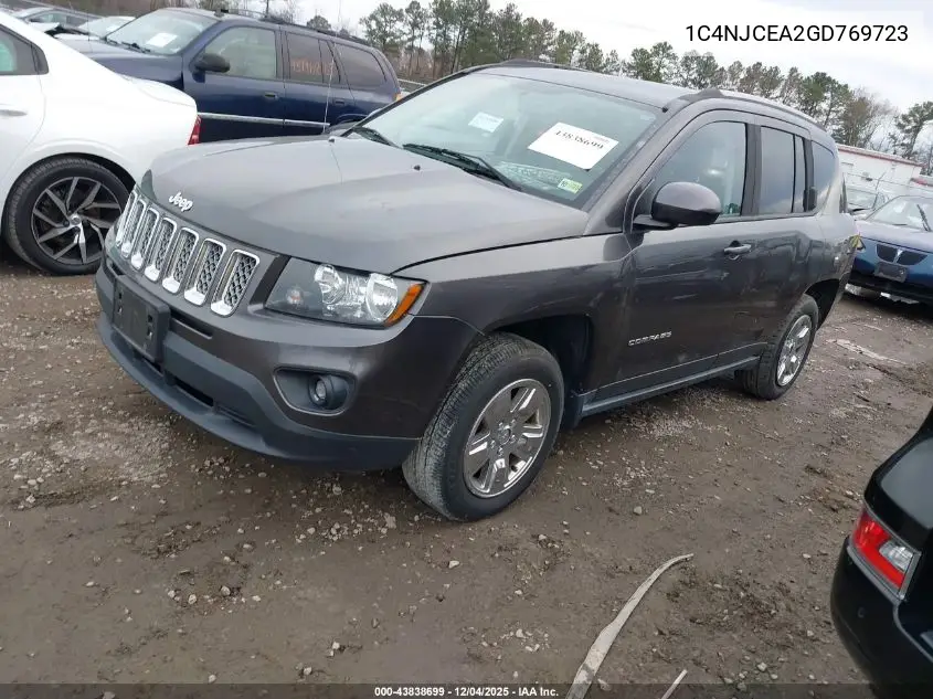 1C4NJCEA2GD769723 2016 Jeep Compass Latitude