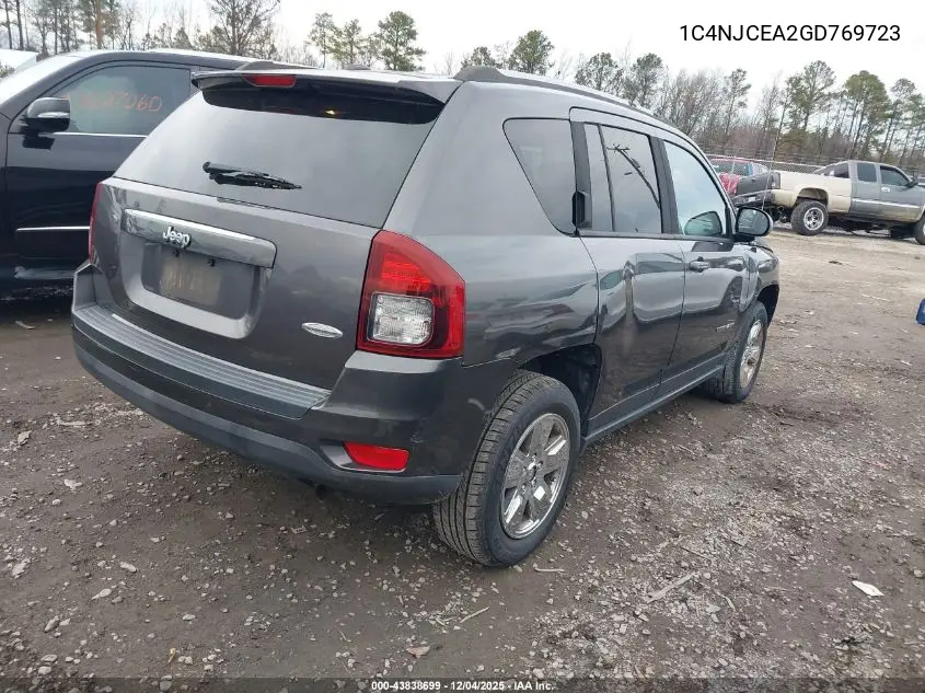 1C4NJCEA2GD769723 2016 Jeep Compass Latitude