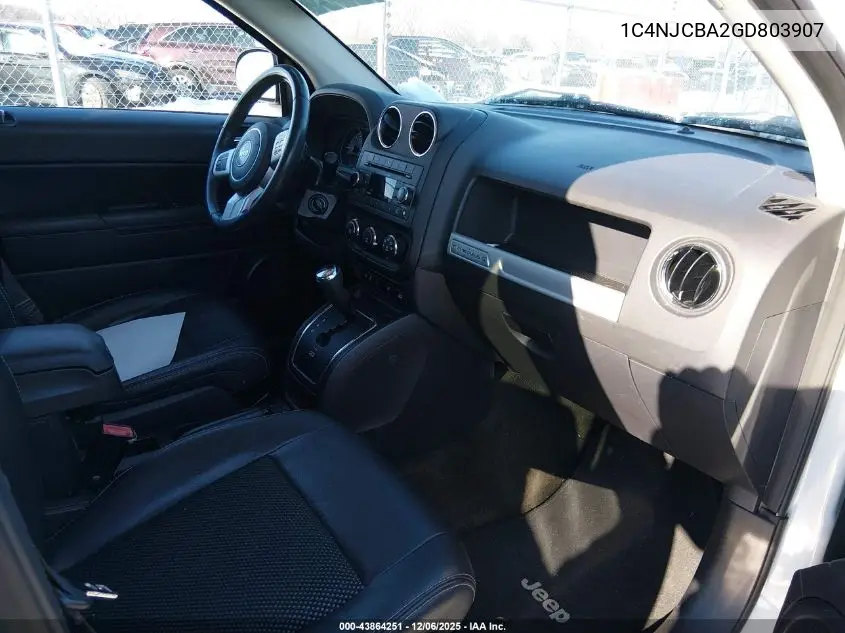 1C4NJCBA2GD803907 2016 Jeep Compass Sport Se