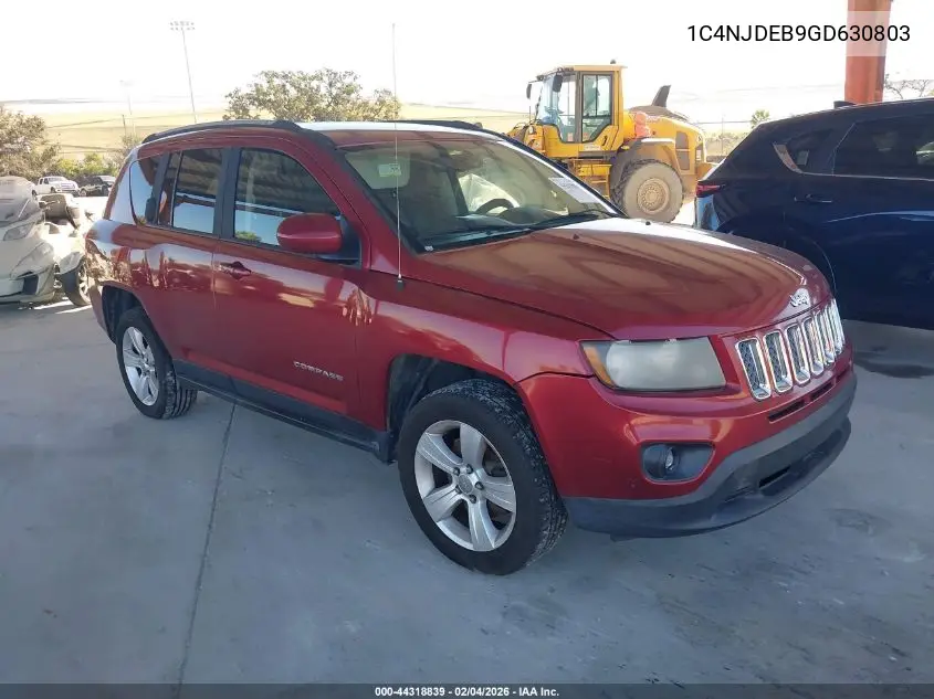 1C4NJDEB9GD630803 2016 Jeep Compass Latitude