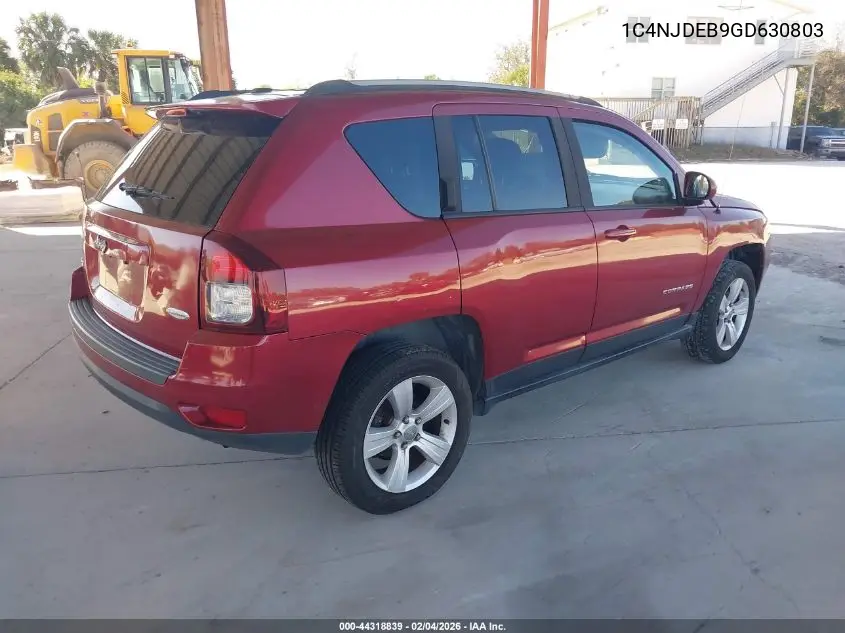 1C4NJDEB9GD630803 2016 Jeep Compass Latitude