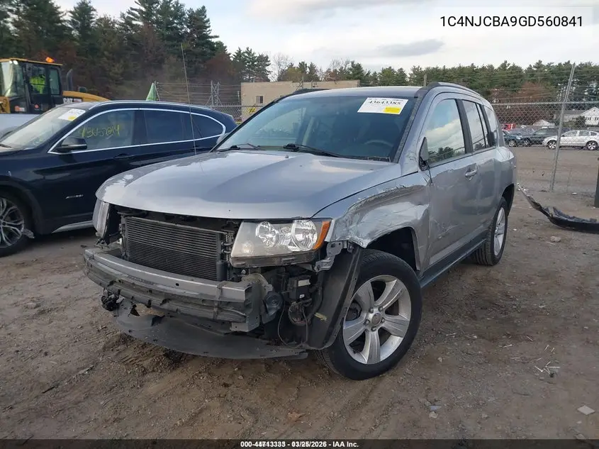 1C4NJCBA9GD560841 2016 Jeep Compass Sport