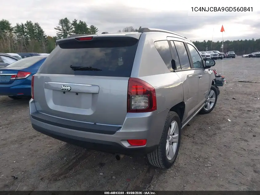 1C4NJCBA9GD560841 2016 Jeep Compass Sport