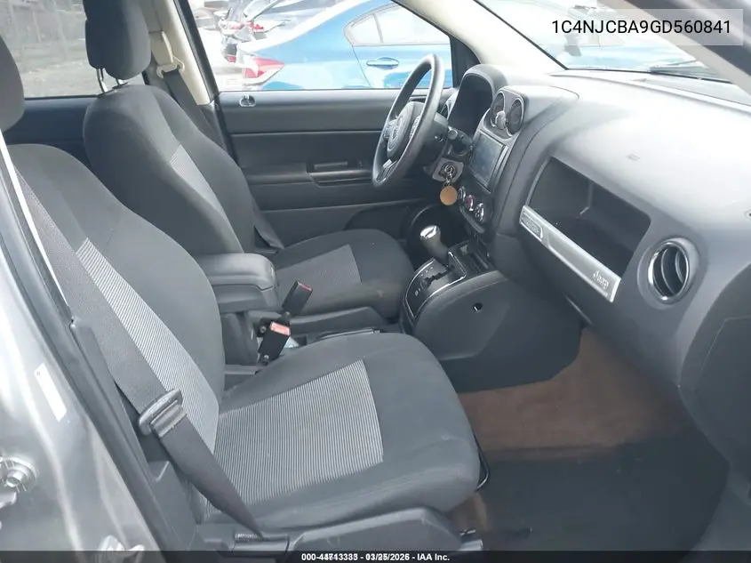 1C4NJCBA9GD560841 2016 Jeep Compass Sport