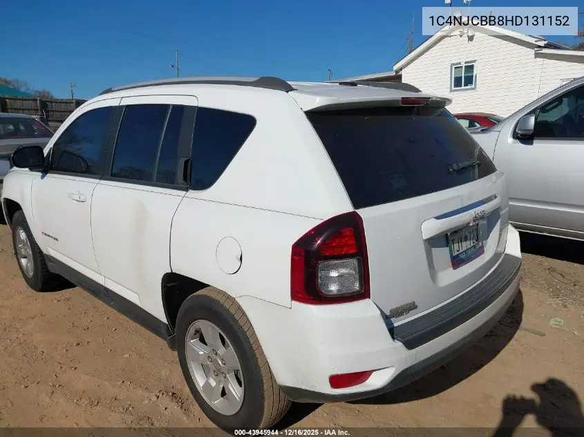 1C4NJCBB8HD131152 2017 Jeep Compass Sport Fwd