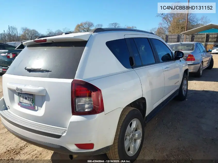 1C4NJCBB8HD131152 2017 Jeep Compass Sport Fwd