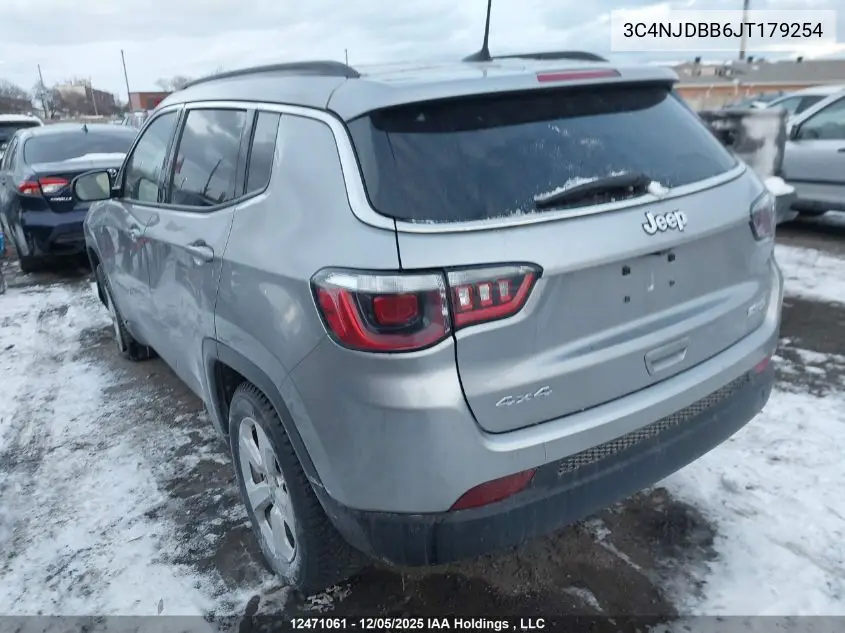 3C4NJDBB6JT179254 2018 Jeep Compass North