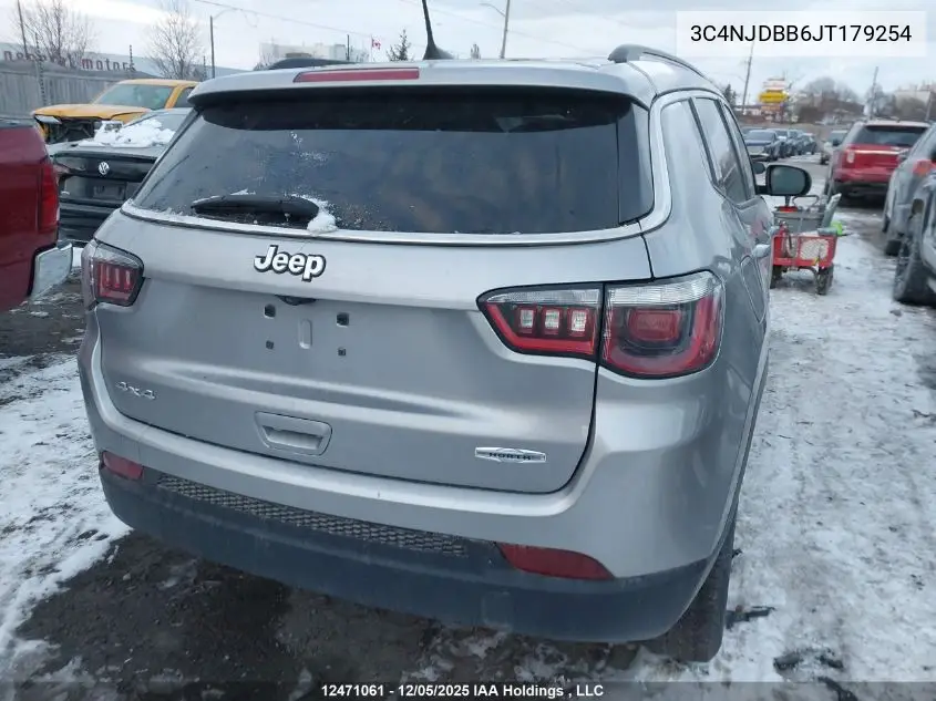 3C4NJDBB6JT179254 2018 Jeep Compass North