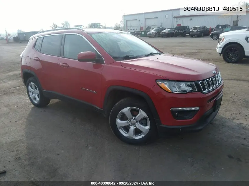 2018 Jeep Compass Latitude 4X4 VIN: 3C4NJDBB1JT480515 Lot: 40398842