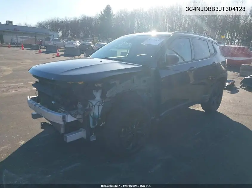 3C4NJDBB3JT304128 2018 Jeep Compass Altitude 4X4