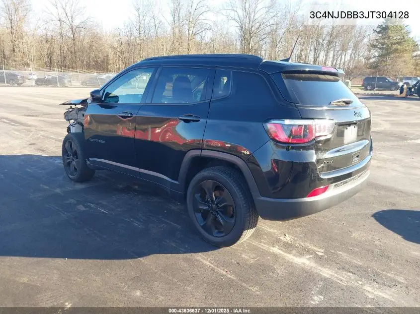 3C4NJDBB3JT304128 2018 Jeep Compass Altitude 4X4