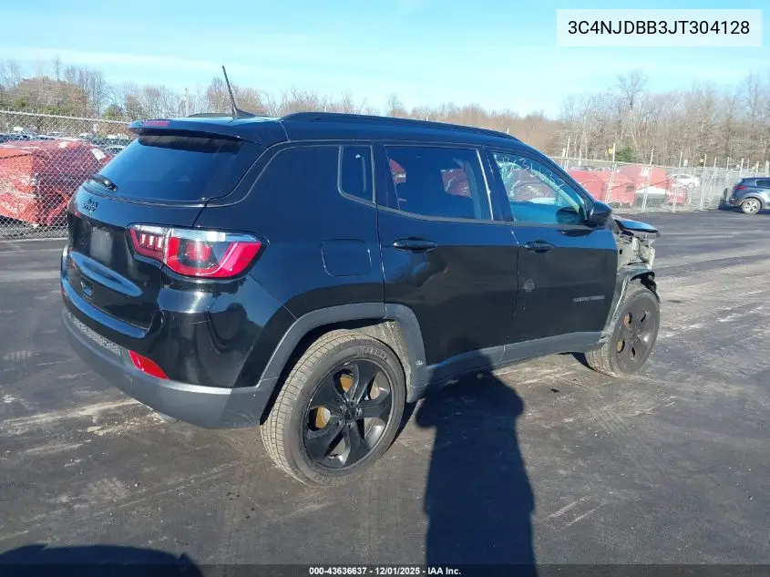3C4NJDBB3JT304128 2018 Jeep Compass Altitude 4X4