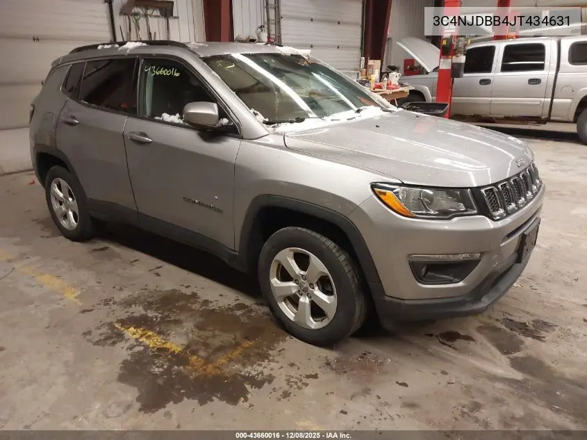3C4NJDBB4JT434631 2018 Jeep Compass Latitude 4X4
