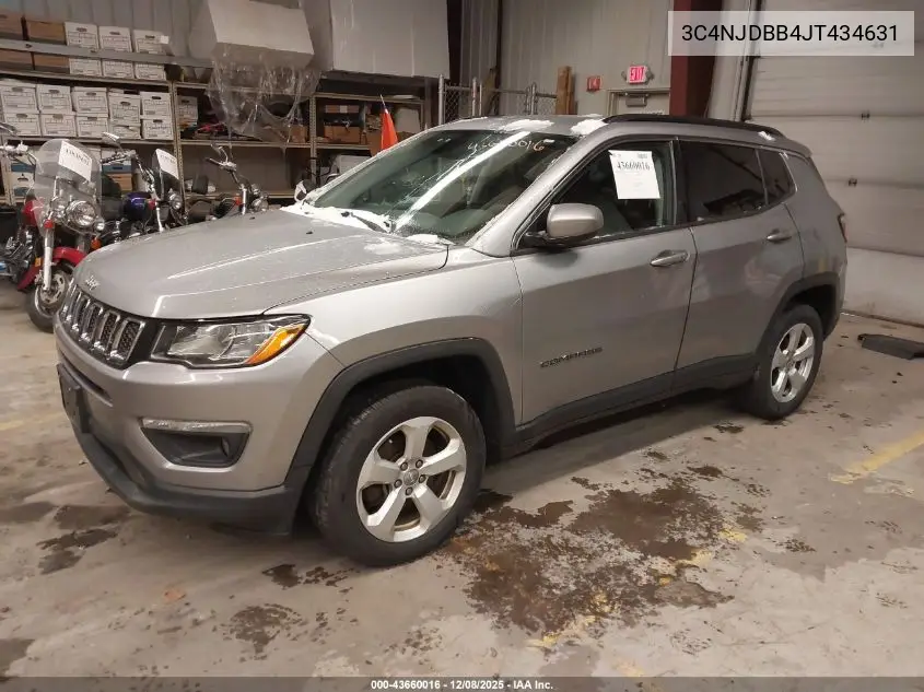 3C4NJDBB4JT434631 2018 Jeep Compass Latitude 4X4