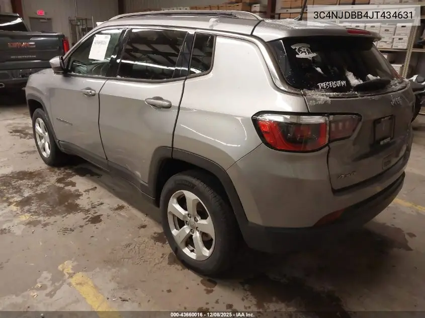 3C4NJDBB4JT434631 2018 Jeep Compass Latitude 4X4
