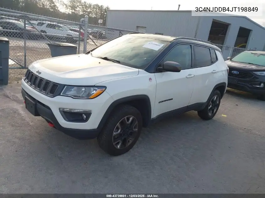 3C4NJDDB4JT198849 2018 Jeep Compass Trailhawk 4X4