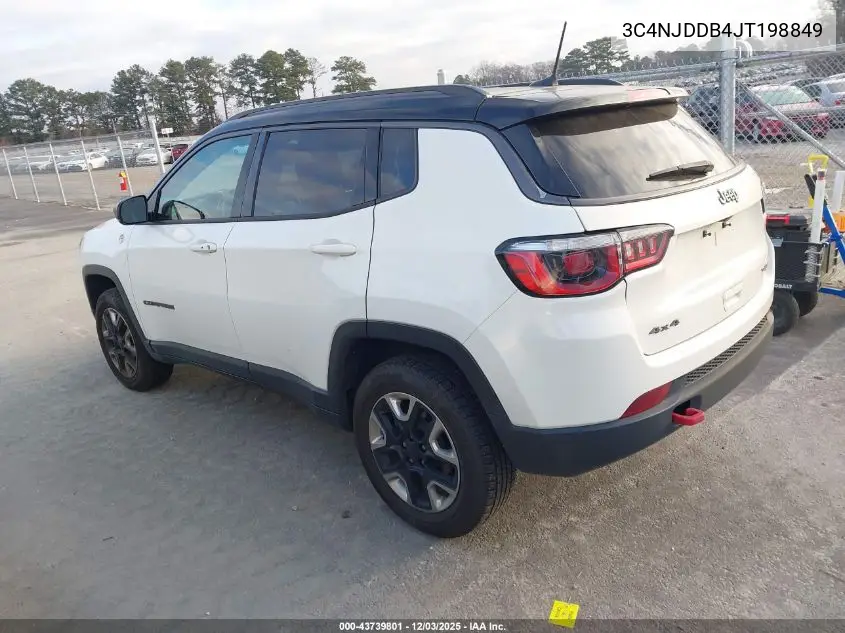 3C4NJDDB4JT198849 2018 Jeep Compass Trailhawk 4X4