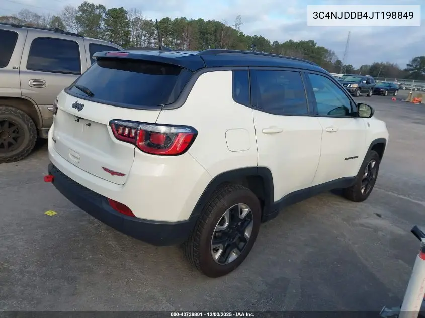 3C4NJDDB4JT198849 2018 Jeep Compass Trailhawk 4X4
