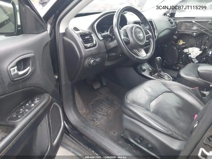 3C4NJDCB7JT115299 2018 Jeep Compass Limited 4X4