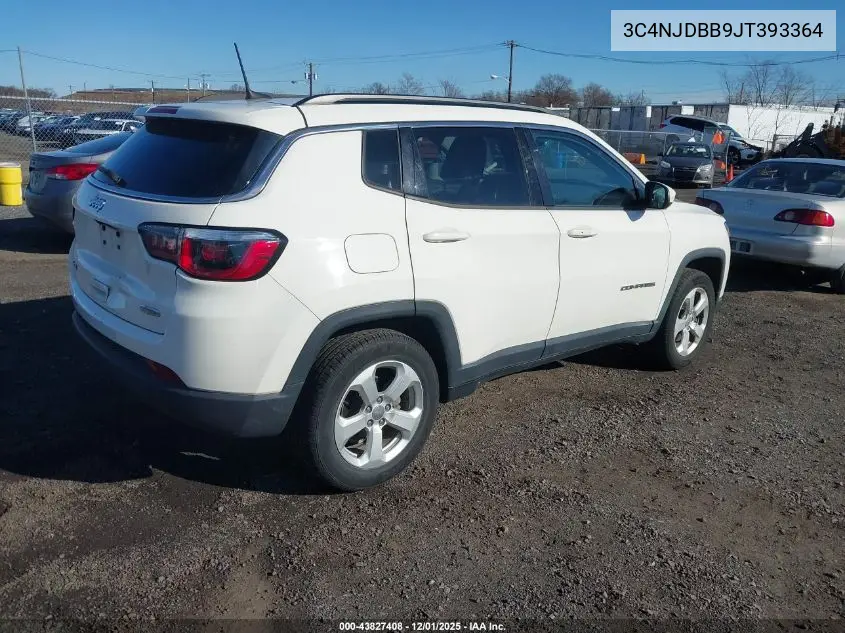 3C4NJDBB9JT393364 2018 Jeep Compass Latitude 4X4