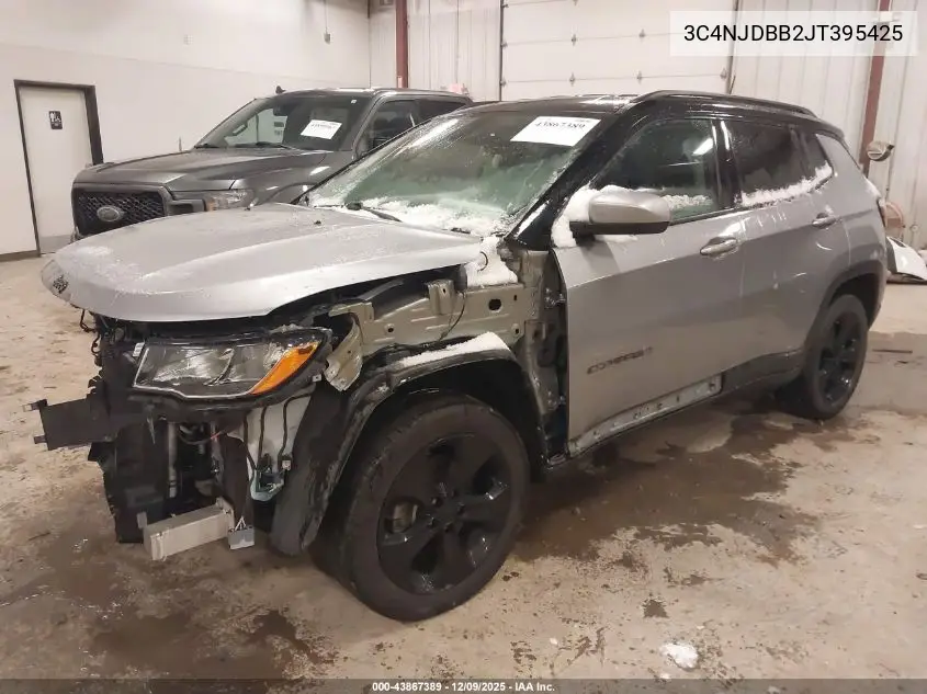 3C4NJDBB2JT395425 2018 Jeep Compass Altitude 4X4