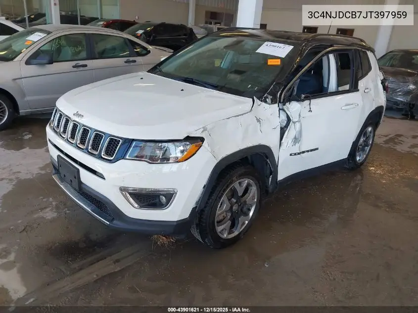 3C4NJDCB7JT397959 2018 Jeep Compass Limited 4X4