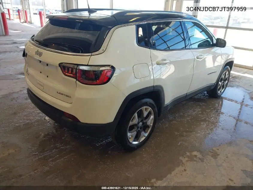 3C4NJDCB7JT397959 2018 Jeep Compass Limited 4X4