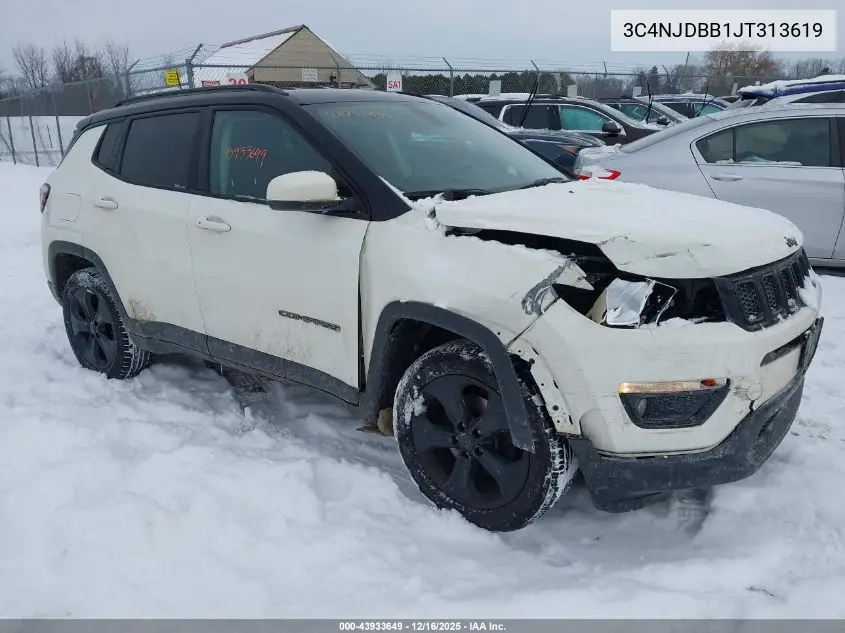 3C4NJDBB1JT313619 2018 Jeep Compass Altitude 4X4
