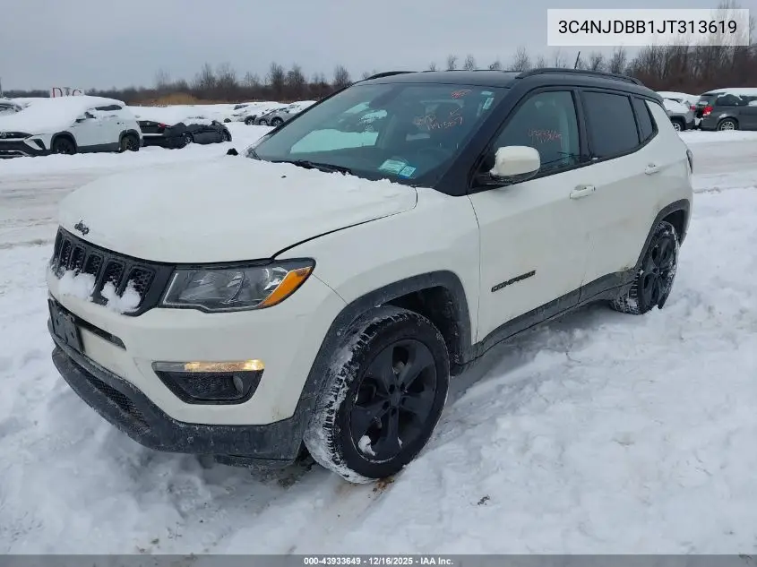 3C4NJDBB1JT313619 2018 Jeep Compass Altitude 4X4